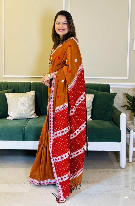 Assam Handloom Cotton Saree