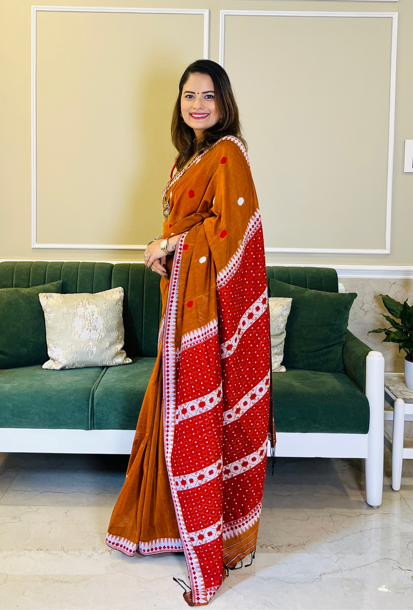 Assam Handloom Cotton Saree