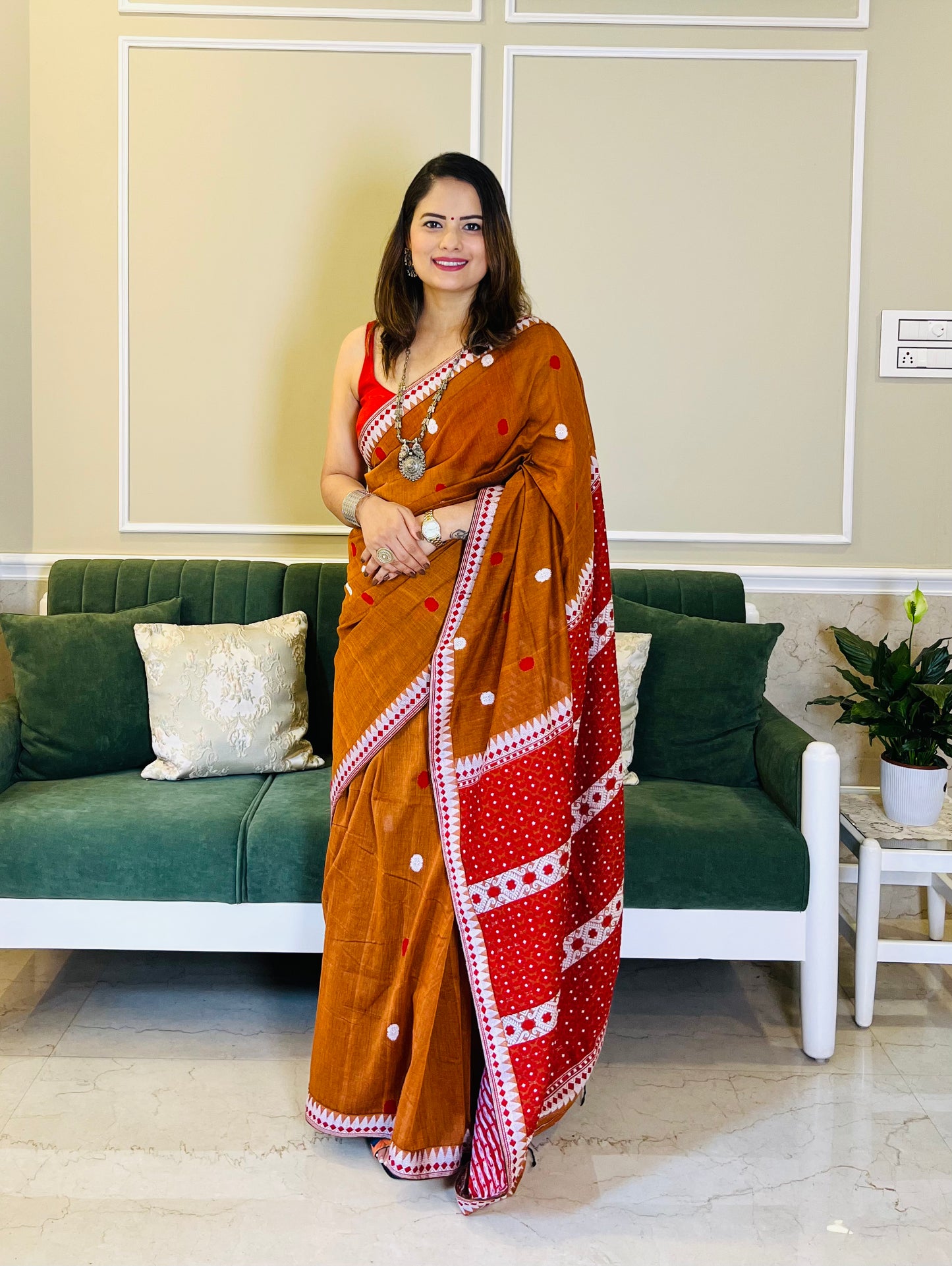 Assam Handloom Cotton Saree