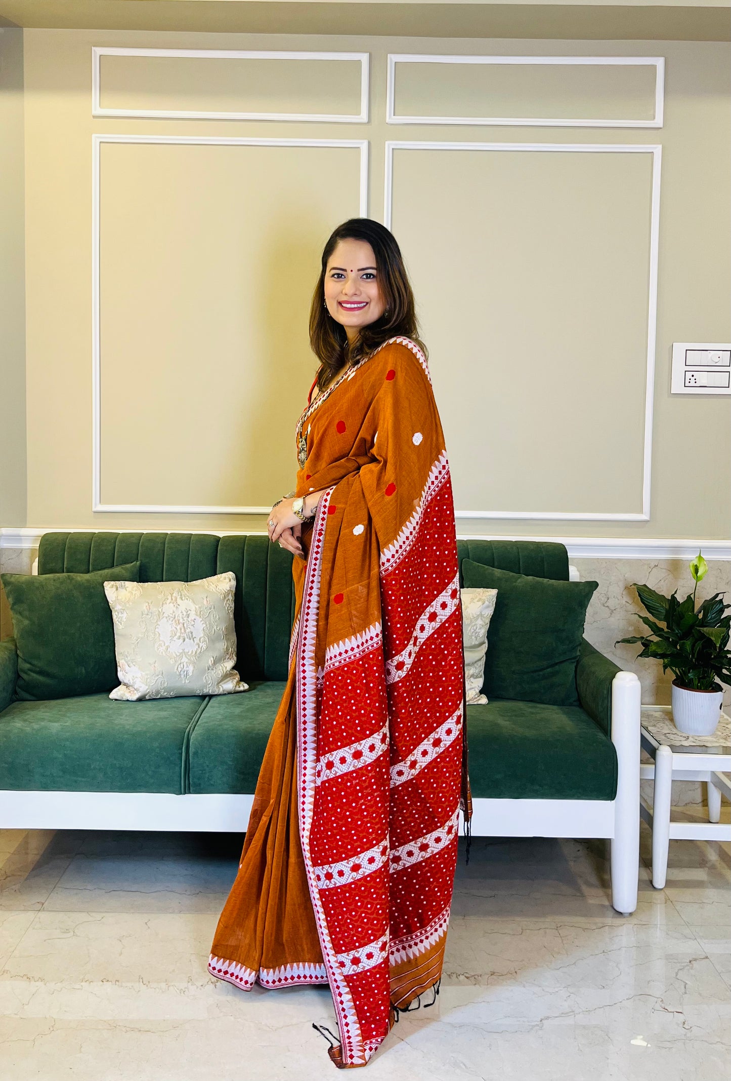Assam Handloom Cotton Saree